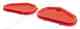 Изображение товара "Заглушки проема рулевых тяг ВАЗКалина, 2190 Гранта (2шт) силикон красные CS-20 12608"