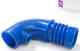 Изображение товара "Воздуховод дросселя ВАЗ 2107, 2123 Нива Шевроле (к дросселю) силикон синий CS-20 15042"