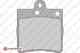 Колодки тормозные (комплект из 4х шт) EURO REPAR 1617262980 - изображение