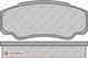 Задние тормозные колодки EURO REPAR 1617281780 - изображение