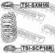 Проставка задн пружины нижняя TOYOTA YARIS P1 FEBEST TSI-SCP10R - изображение