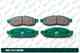 Колодки тормозные G-BRAKE GP01002 - изображение
