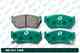 Колодки тормозные дисковые GP-01133 G-BRAKE GP01133 - изображение