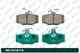 Колодки тормозные дисковые GP-01214 G-BRAKE GP01214 - изображение