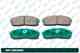 Колодки тормозные дисковые GP-02062 G-BRAKE GP02062 - изображение