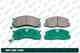 Колодки тормозные дисковые GP-02138 G-BRAKE GP02138 - изображение