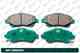 Колодки тормозные дисковые GP-02233 G-BRAKE GP02233 - изображение