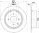 Тормозной диск с покрытием PRO TIIDA Hatchback TIIDA Hatchback (C11X) TIIDA Saloon (SC11X) HELLA 8DD355122-981 - изображение