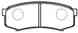 Колодки тормозные TOYOTA LAND CRUISER 80/90/100 90-09/MITSUBISHI PAJERO 07- задние к-т HSB HP5037 Колодки тормозные TOYOTA LAND CRUISER 80/90/100 90-09/MITSUBISHI PAJERO 07- задние к-т HSB HP5037 - изображение