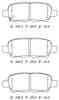 Заменен на H колодки тормозные дисковые задн. Nissan X-Trail KASHIYAMA D1244M - изображение