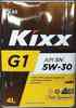 Изображение товара "KIXX G1 5W30 VHVI-синтетика (4л) SN"