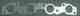 Изображение товара "Прокладка коллектора ВАЗ 2110-12 (16кл, V1,5) выпуск завод (жесть перф) Лада-Имидж 2112-1008089-01"
