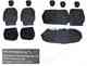 Изображение товара "Чехлы сидений Lada Vesta текстильные Luxe LECAR018245308"