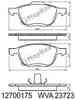 Колодки тормозные дисковые к-т Ford Focus II подходит для VOLVO МАРКОН 12700175 - изображение