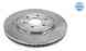 36-15 521 0073_диск тормозной передний с покрытием_ Nissan PathfinderNavara 2.5dCi3.0dCi 05> MEYLE 36-155210073 - изображение