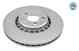 Торм.диск пер.вент.336x30 5 отв.PLATINUM DISC 5835215025PD MEYLE 5835215025/PD - изображение
