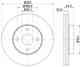 Диск тормозной передний TOYOTA COROLLA, COROLLA Verso NISSHINBO ND1017K - изображение