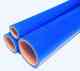 Изображение товара "Шланг 40мм силиконовый армированный синий/оранжевый (цена за 10см) "