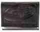 Изображение товара "Бумажник водителя кожаный черный с рельефным рисунком "Логотипы авто"