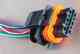 Изображение товара "Разъем модуля зажигания 3 провода (нов.образца) к катушке и датчику абсолютного давления "