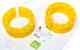 Изображение товара "Проставки пружин межвитковые ВАЗ 2108, иномарки 100-120мм (2шт) полиуретан желтый 19607"