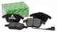 Колодки тормозные диск.передние POLO, GOLF VI, JETTA, PASSAT, TOURAN PILENGA FD-P7640 - изображение