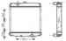 Радиатор Mitsubishi Fuso Canter FE6 93-02 SAT MC0015 - изображение Изображение товара "Радиатор Mitsubishi Fuso Canter FE6 93-02 SAT MC0015"