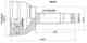 Шрус MITSUBISHI Galant / Legnum / Mirage / Lancer CK4A / CK6# 4G93 / 6A11 / 6A12 / 4G92 95-03 SAT MI-012 - изображение