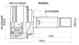 Шрус MITSUBISHI Lancer Cedia 4G13, CS1A, 00-, AirTrake / Outlander CU2W / CU4W / CU5W 4WD, 01- с ABS SAT MI-38A43 - изображение
