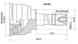 Шрус SZ Escudo / Grand Vitara G16A / H20A / J20A 95- SAT SK-304 - изображение