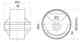 Картридж подушки двигателя RR TOYOTA CORSA / TERCEL / CYNOS / COROLLA 2 94-99 / RAUM 97-03 SAT ST-12371-11510C - изображение