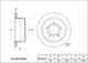 Диск тормозной зад TOYOTA Land Cruiser FZJ / HZJ105 (GEN) 98-07 SAT ST-42431-60240 - изображение