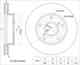 Диск тормозной передний TOYOTA Mark / Cresta 2.0 GX90 / GX100 92-01 SAT ST-43512-22240 - изображение