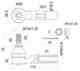 Наконечник рулевой TOYOTA CORSA,RAUM 90-03 SAT ST-45046-19206 - изображение