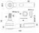 Наконечник рулевой TOYOTA HIACE 04- SAT ST-45046-29456 - изображение