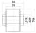 Сайлентблок крепления RR лыжи TOYOTA LAND CRUISER 90- LJ72 SAT ST-48061-60030 - изображение