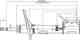 Стойка передняя TOYOTA CAMRY / WINDOM / LEXUS ES300 01-03 лев. SAT ST-48520-39415 - изображение