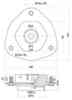 Изображение товара "Опора передней стойки TOYOTA VISTA / VISTA ARDEO 98- SAT ST-48609-32170"