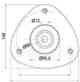 Опора передней стойки HONDA HR-V 98-05 SAT ST-51920-S2H-004 - изображение