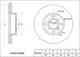 Диск тормозной перед SUZUKI LIANA M13A / 16A / 18A 02- / AERIO M15A / M18A 02- SAT ST-55311-62G01 - изображение
