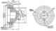 Шкив коленвала MITSUBISHI CHALLENGER / L200 / PAJERO / SPORT 6G72 / 6G74 99- SAT ST-MD368262 - изображение Изображение товара "Шкив коленвала MITSUBISHI CHALLENGER / L200 / PAJERO / SPORT 6G72 / 6G74 99- SAT ST-MD368262"