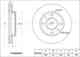 Диск тормозной перед MITSUBISHI GALANT EA# / E5# / 7# / 8# 96-03 / DION CR6 / 9 / LANCER CK4A / CM5A SAT ST-MR389722 - изображение