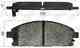 Колодки тормозные перед NISSAN X-TRAIL / TERRANO / ELGRAND D50 SAT ST-AY040-NS087 - изображение