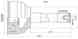Шрус TOYOTA Land Cruiser 100 98-05 SAT TO-74 - изображение