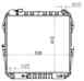 Радиатор TOYOTA SURF / HILUX / 4-RUNNER V6 3.0 89-95 SAT TY0013-V6 - изображение