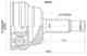 Шрус наружный AUDI 80 1.8 / 2.2 / 2.3E 91-96 / VOLKSWAGEN GOLF III 1H1 91-97 / PAS 3A2 / POLO 6KV2 95-02 SAT VW-011 Шрус наружный AUDI 80 1.8 / 2.2 / 2.3E 91-96 / VOLKSWAGEN GOLF III 1H1 91-97 / PAS 3A2 / POLO 6KV2 95-02 SAT VW-011 - изображение