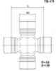 Крестовина карданного вала TOYO TIS-171 - изображение