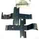 Монтажный комплект FR тормозных колодок LAND CRUISER 80 90- TOYOTA 04947-60090 - изображение
