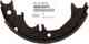 Колодка ручника LAND CRUISER PRADO 95- TOYOTA 46550-60070 - изображение