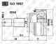Шрус наружный Lexus LX570 07- 4.7 TRIALLI GO1997 Шрус наружный Lexus LX570 07- 4.7 TRIALLI GO1997 - изображение